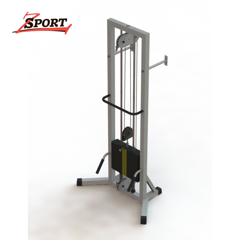 Wyciąg bramowy dla użytku domowego. stos wagi 2x40 kg